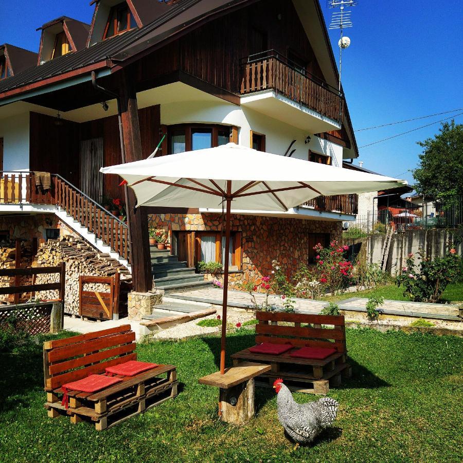 Bed and Breakfast La Rocca Bianca Демонте Экстерьер фото